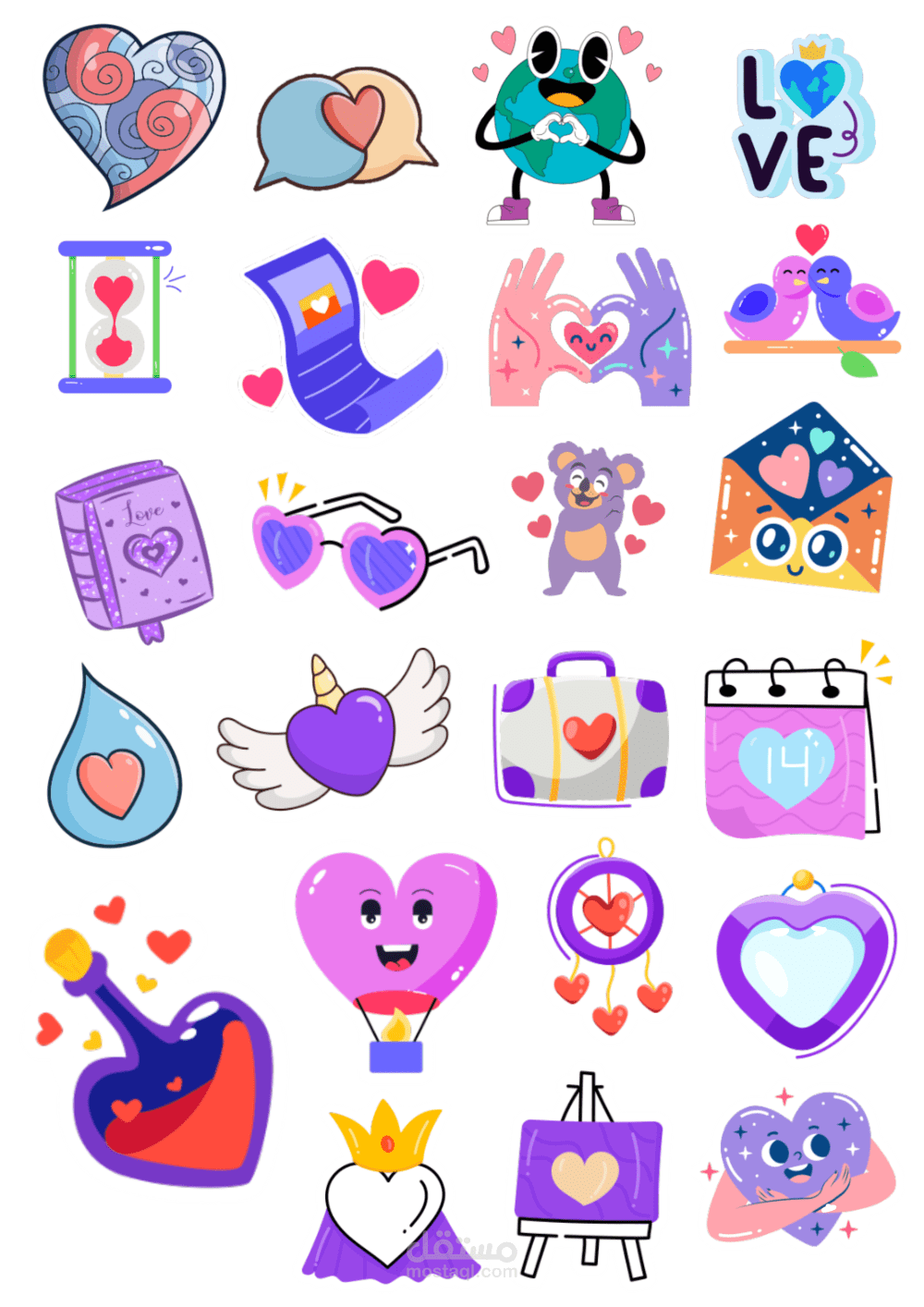 نموذج ملصقات