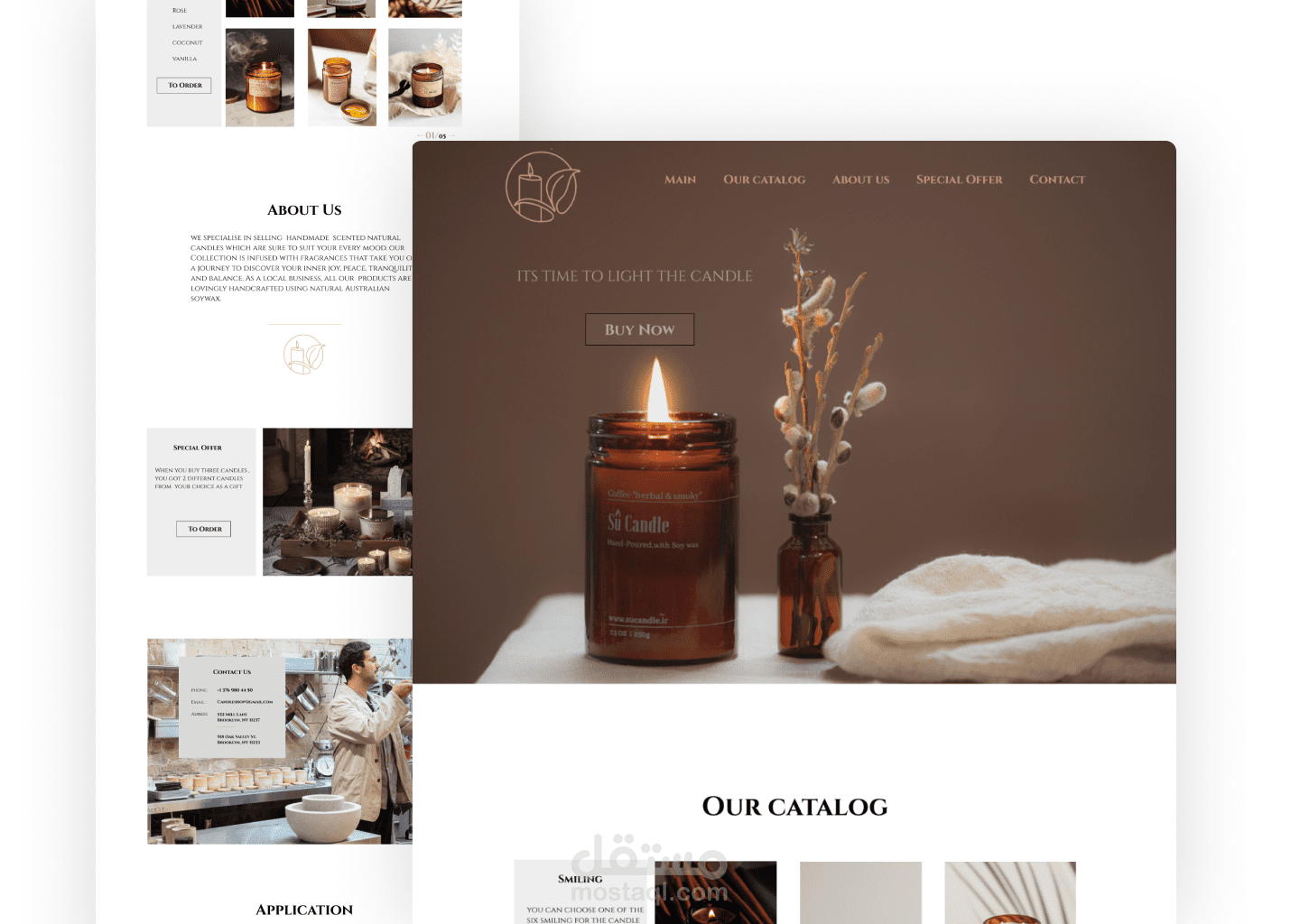 صفحة هبوط Landing Page
