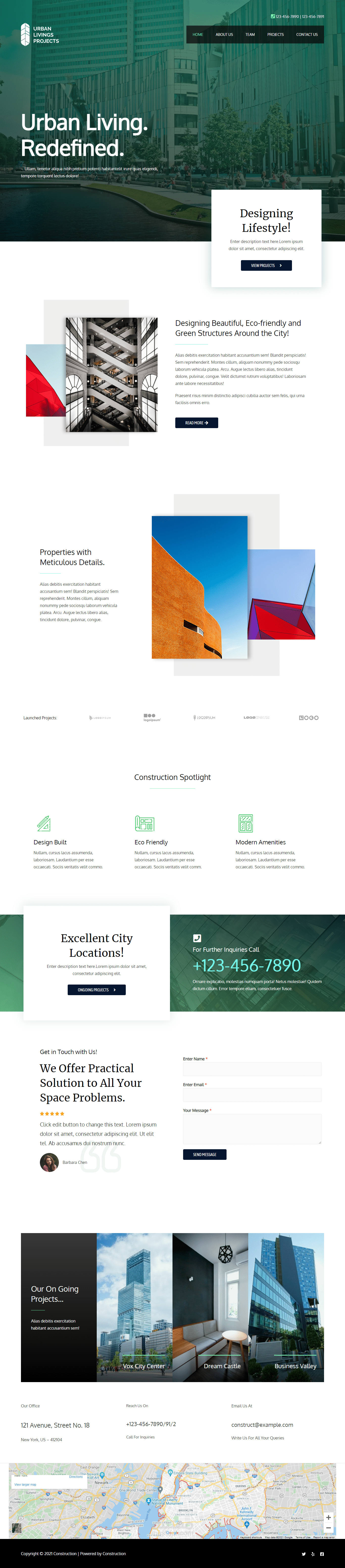 موقع متخصص في الانشاءات والبناء