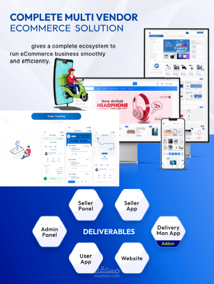 سوق تجارة إلكترونية متعددة البائعين VIPMarketPlace