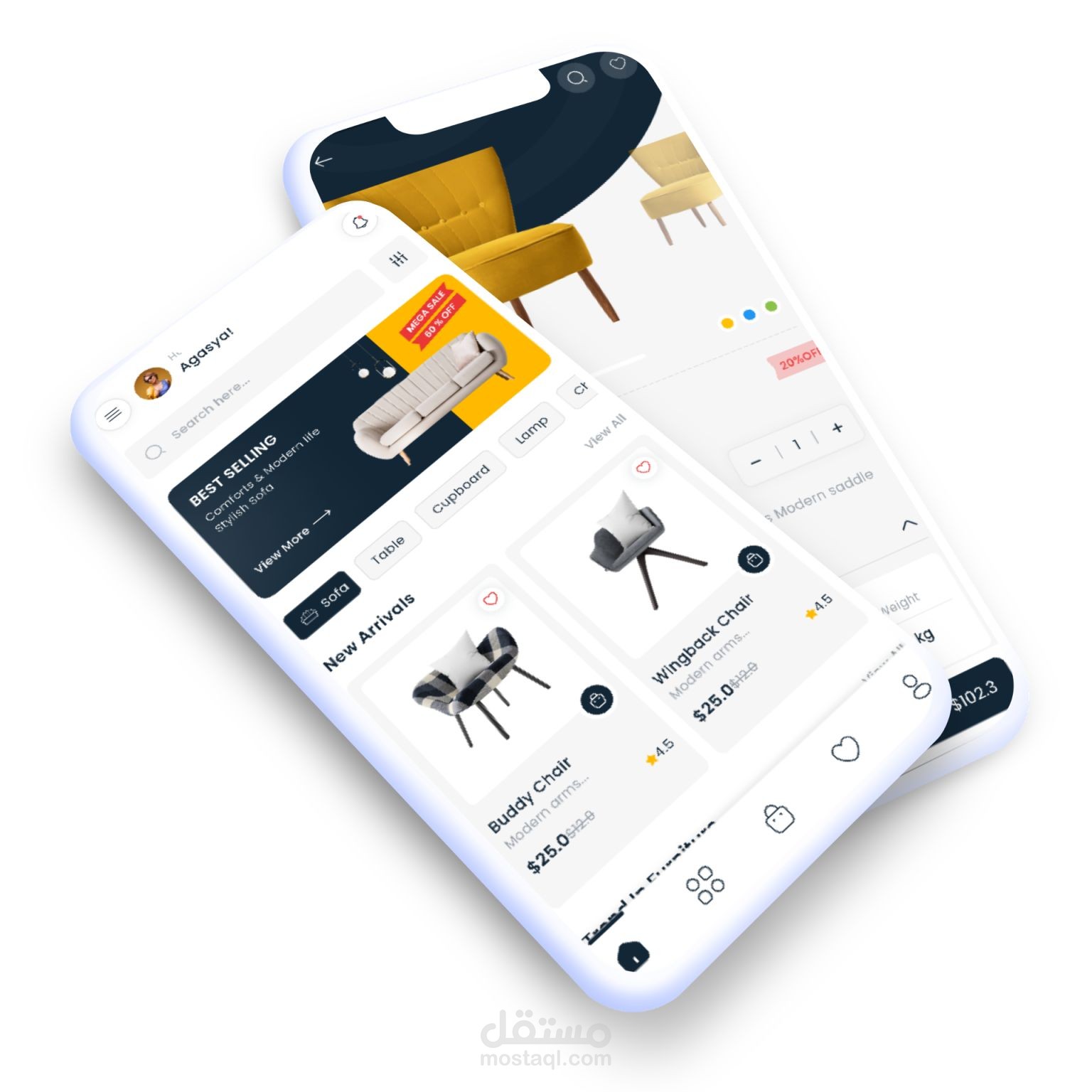 تطبيق متجر إلكتروني متكامل مطوّر بـ Flutter
