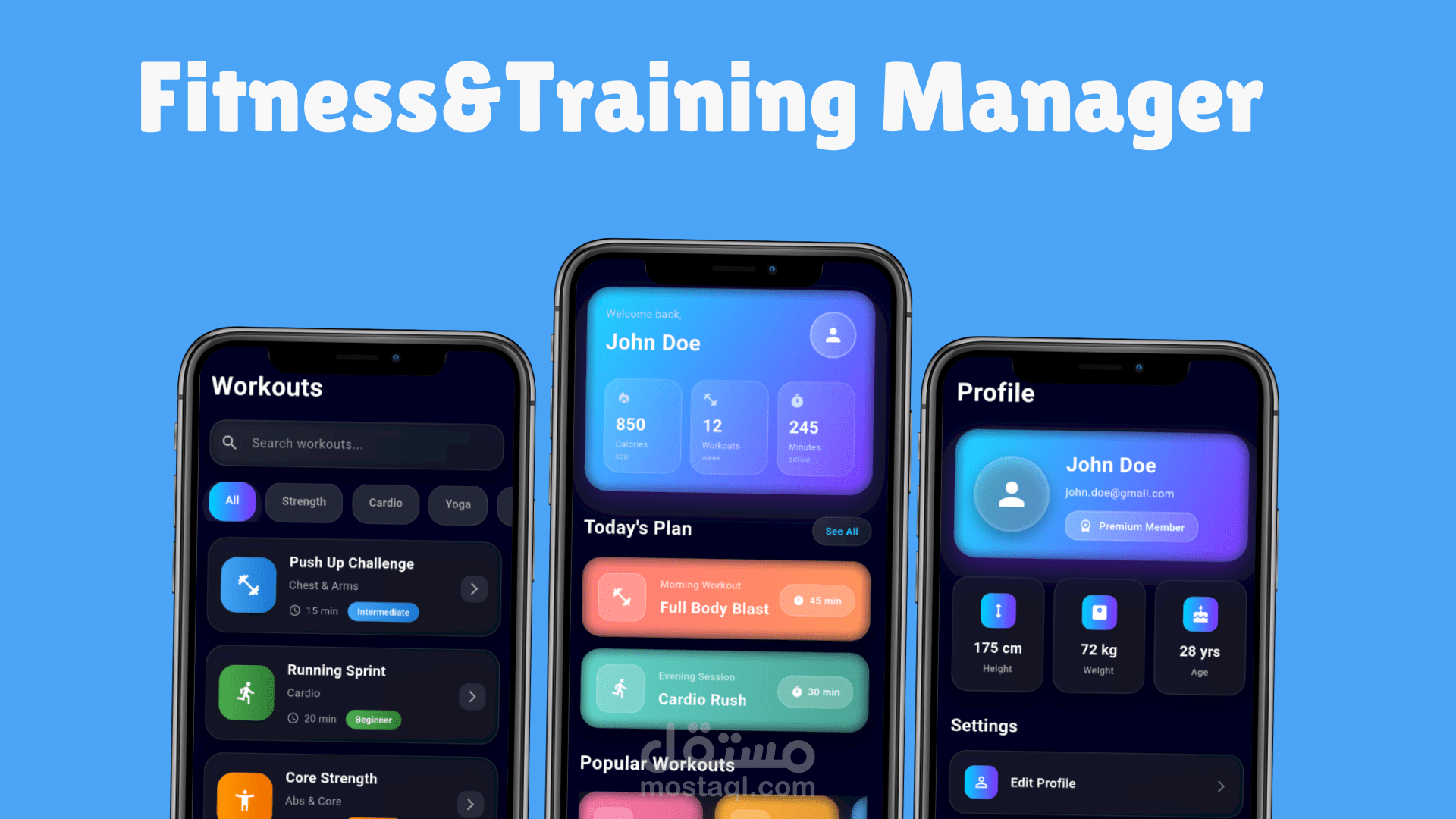 Fitness & Training Manager