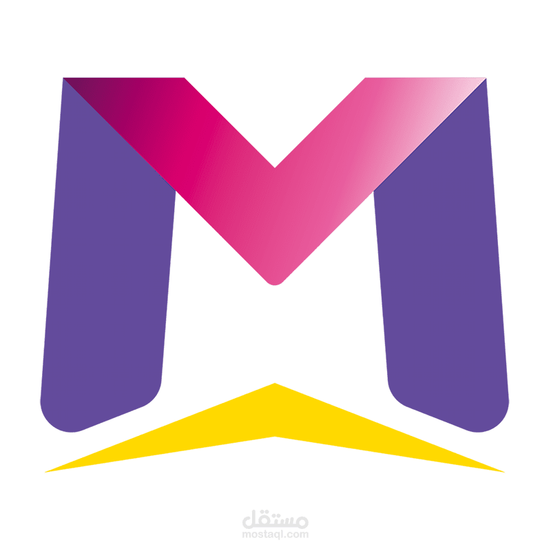 تصميم شعار مع دراسة لونية