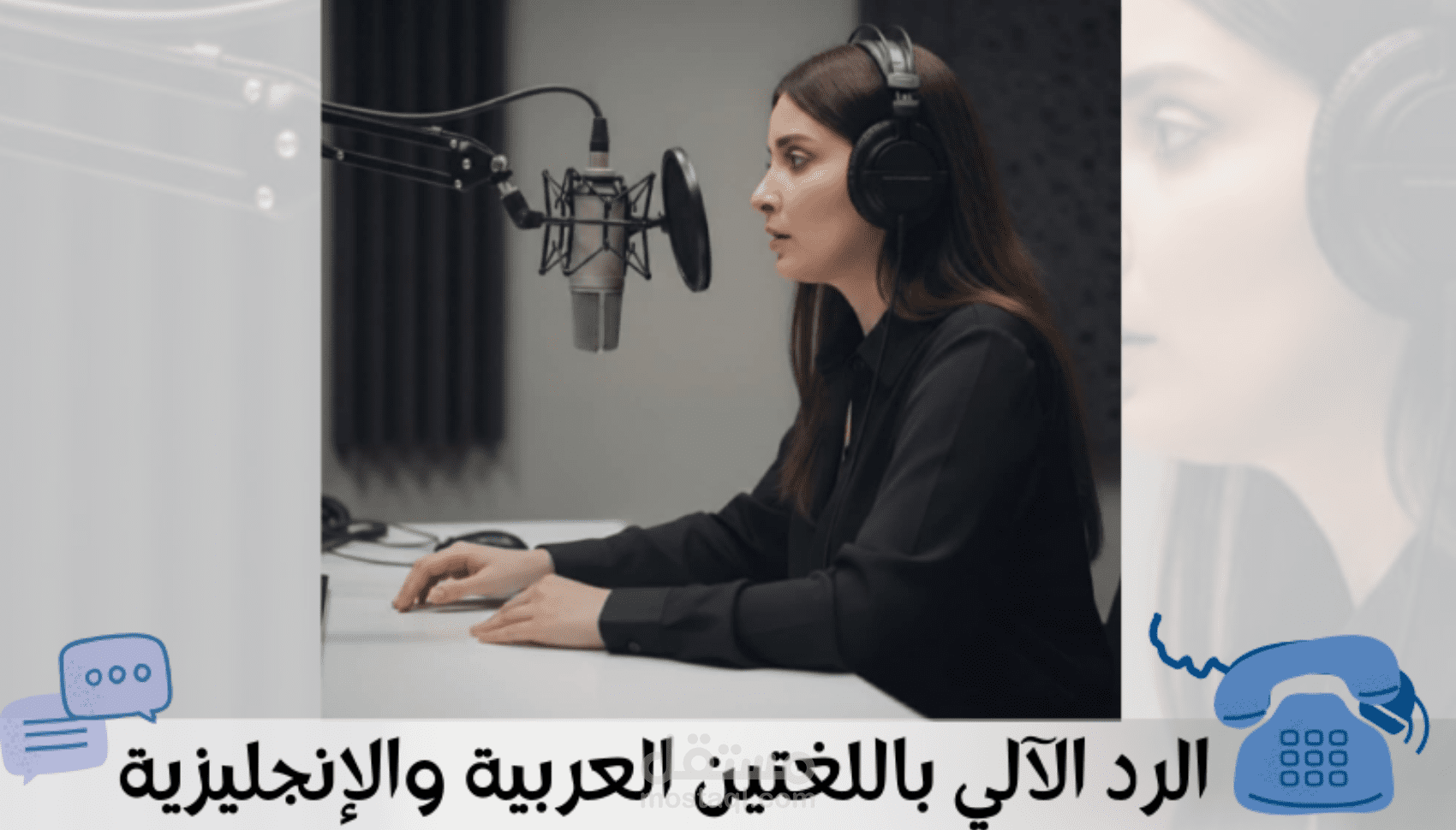 رد آلي باللغتين العربية والإنجليزية
