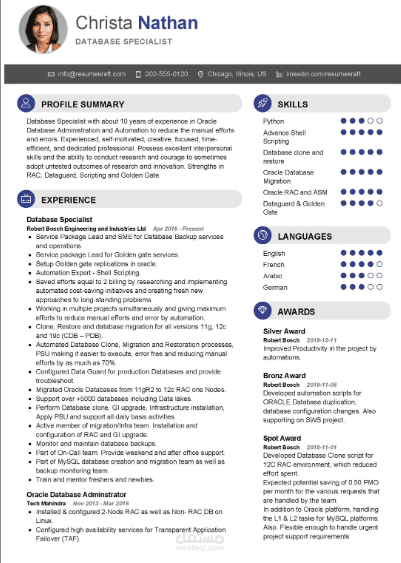 نموذج لسيره ذاتيه cv بالغه الانجليزيه