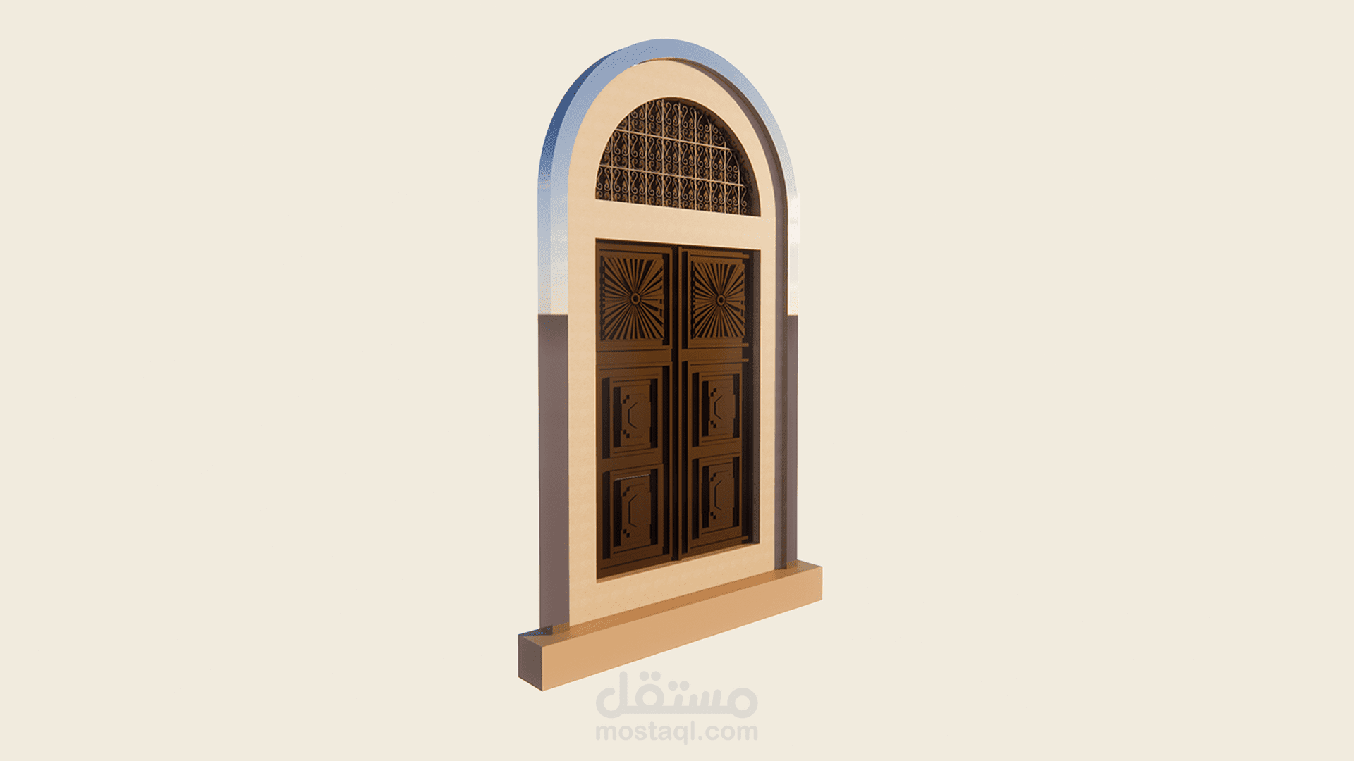 مجسم باب تراثي