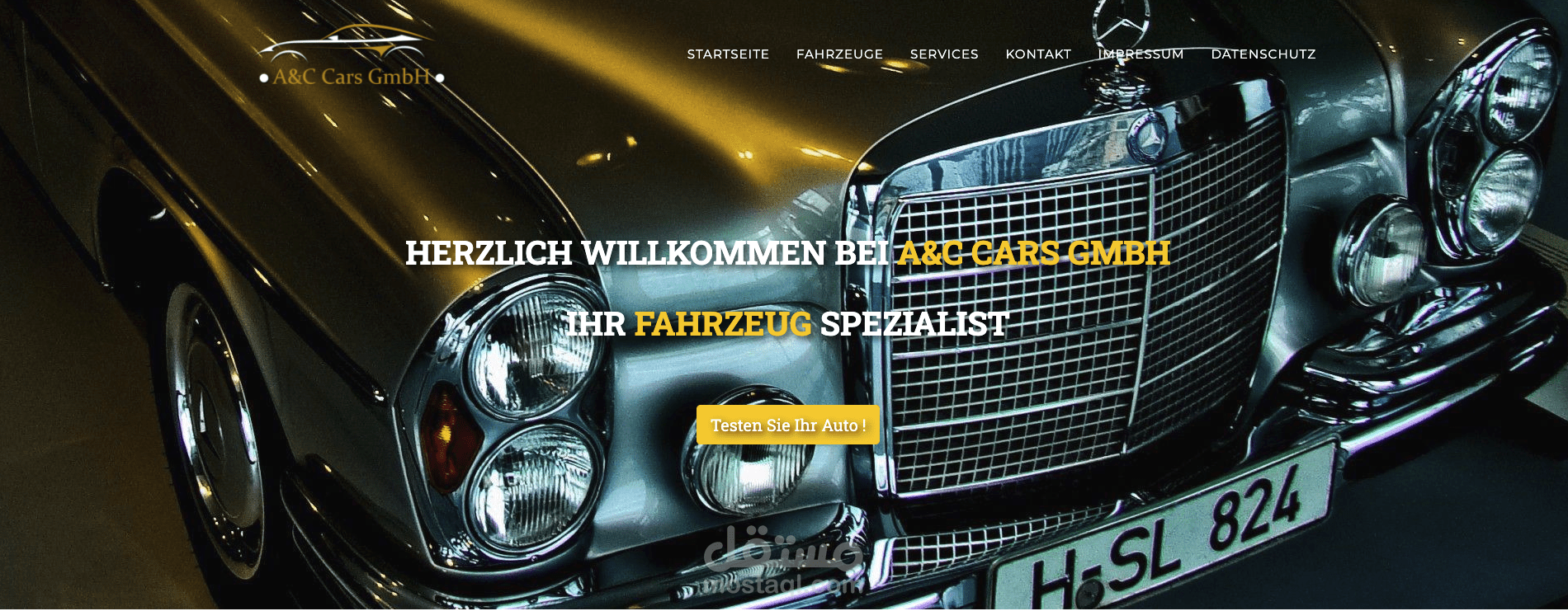 Cars Showroom Website