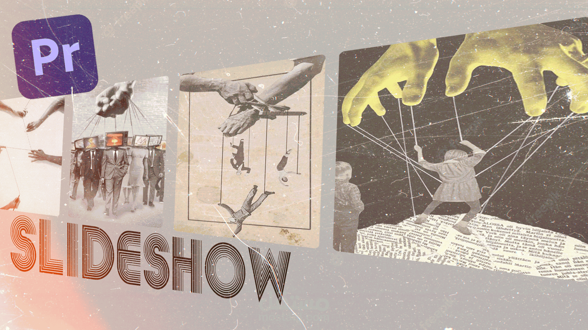 vintage slideshow  عمل مونتاج واضافة لمسة احترافية للفديو