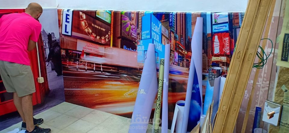 بعض اعمالى على الطبيعة