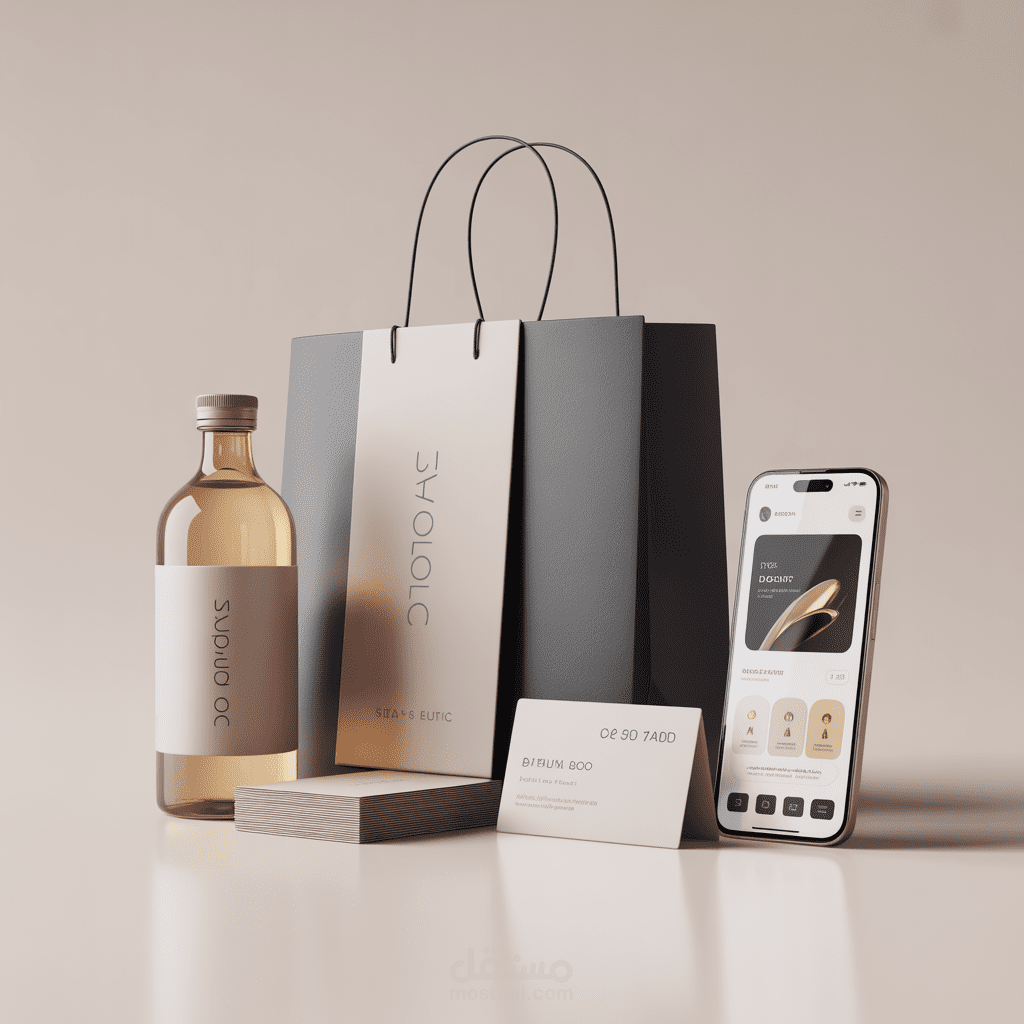 حلول بصرية متكاملة (هويات، تغليف، وتصاميم تجارية)