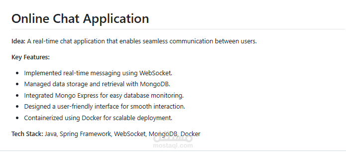 Online Chat Application
