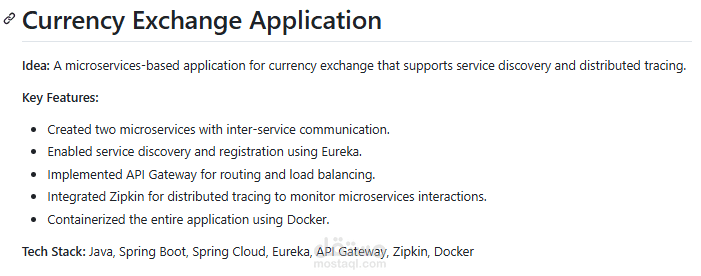 Currency Exchange Application