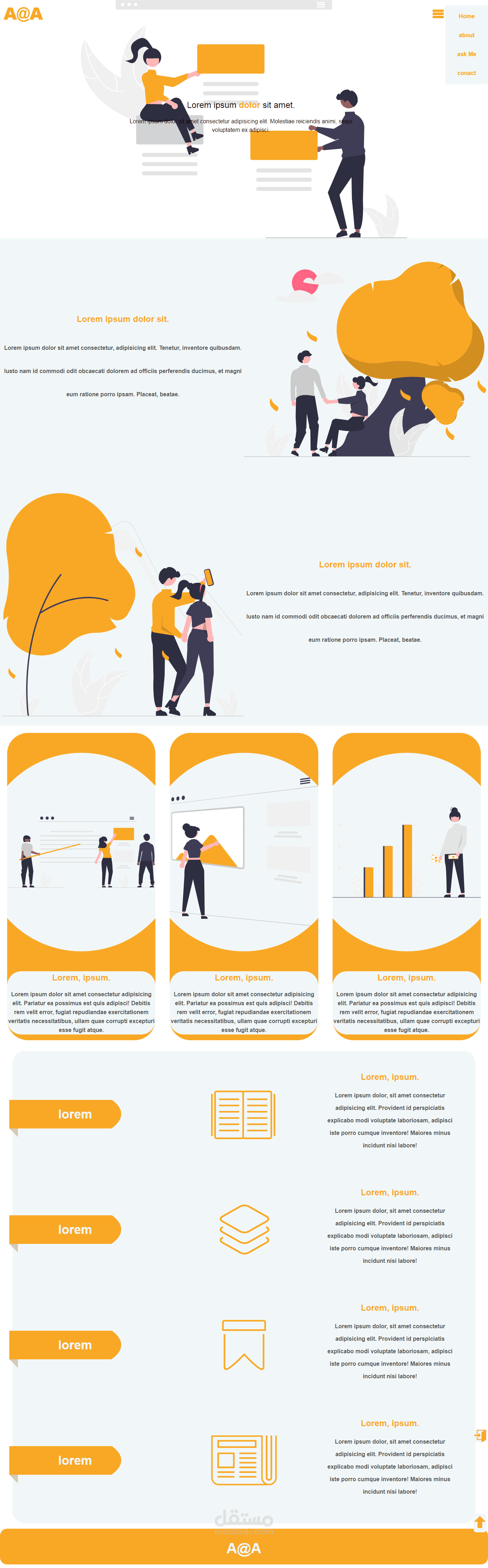 Development front end Website Layout Converting Layout to Code