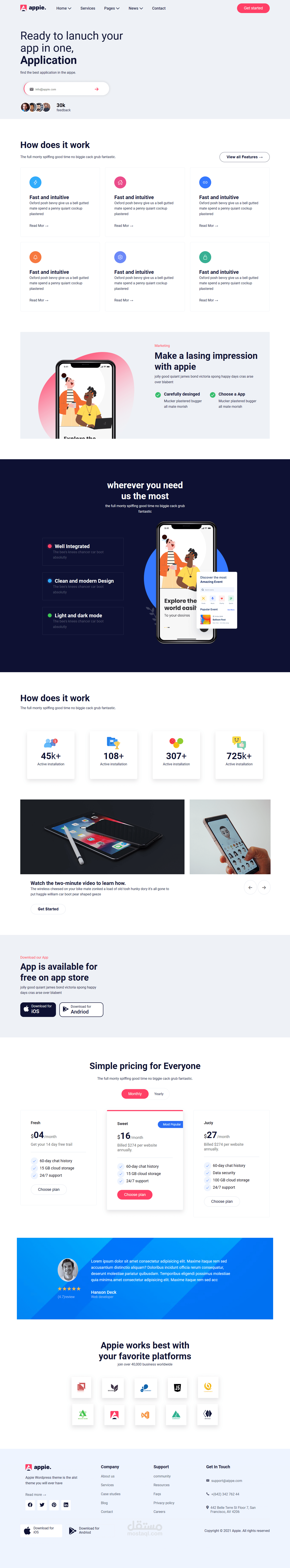Landing Page
