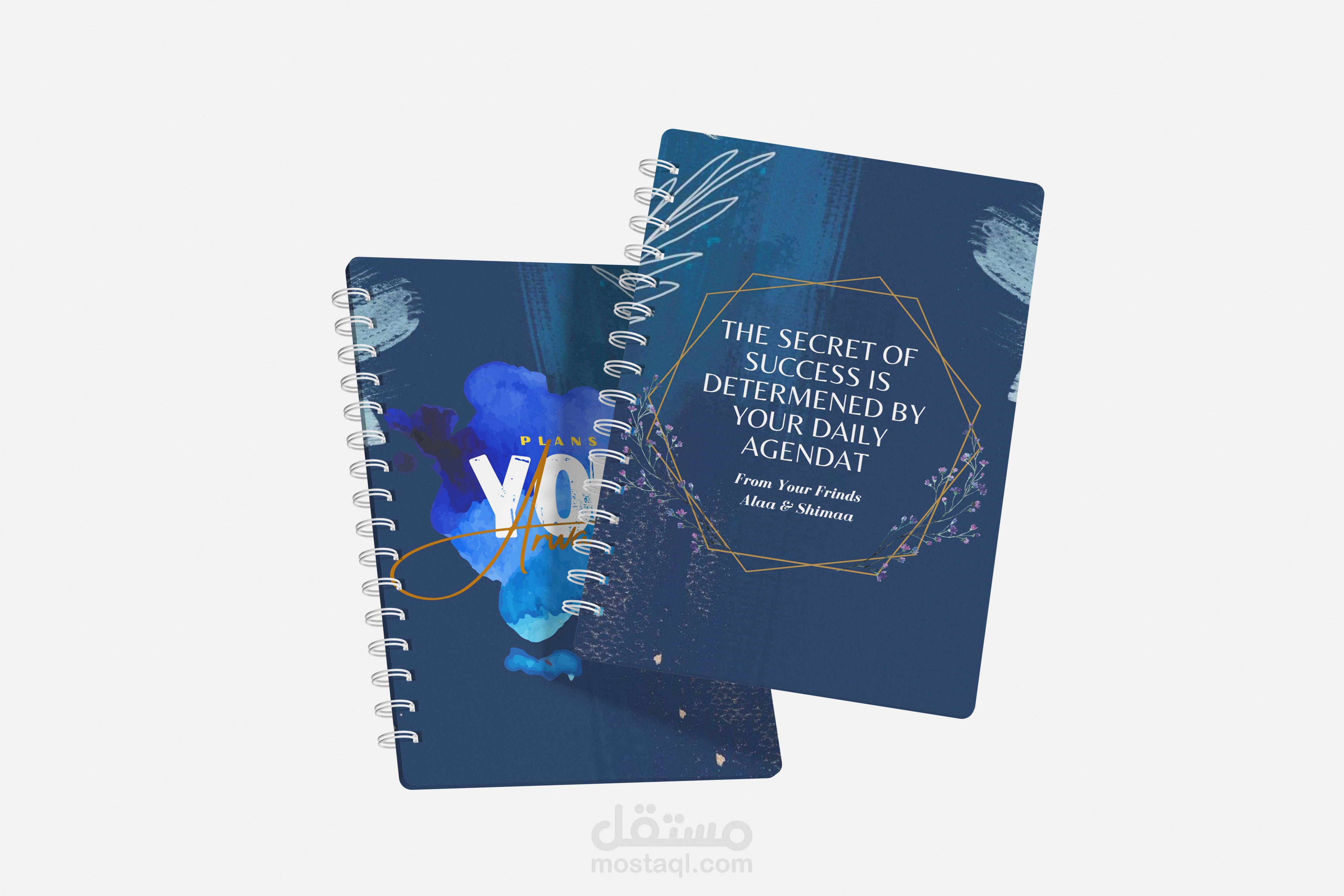 تصميم نوتة Notebook