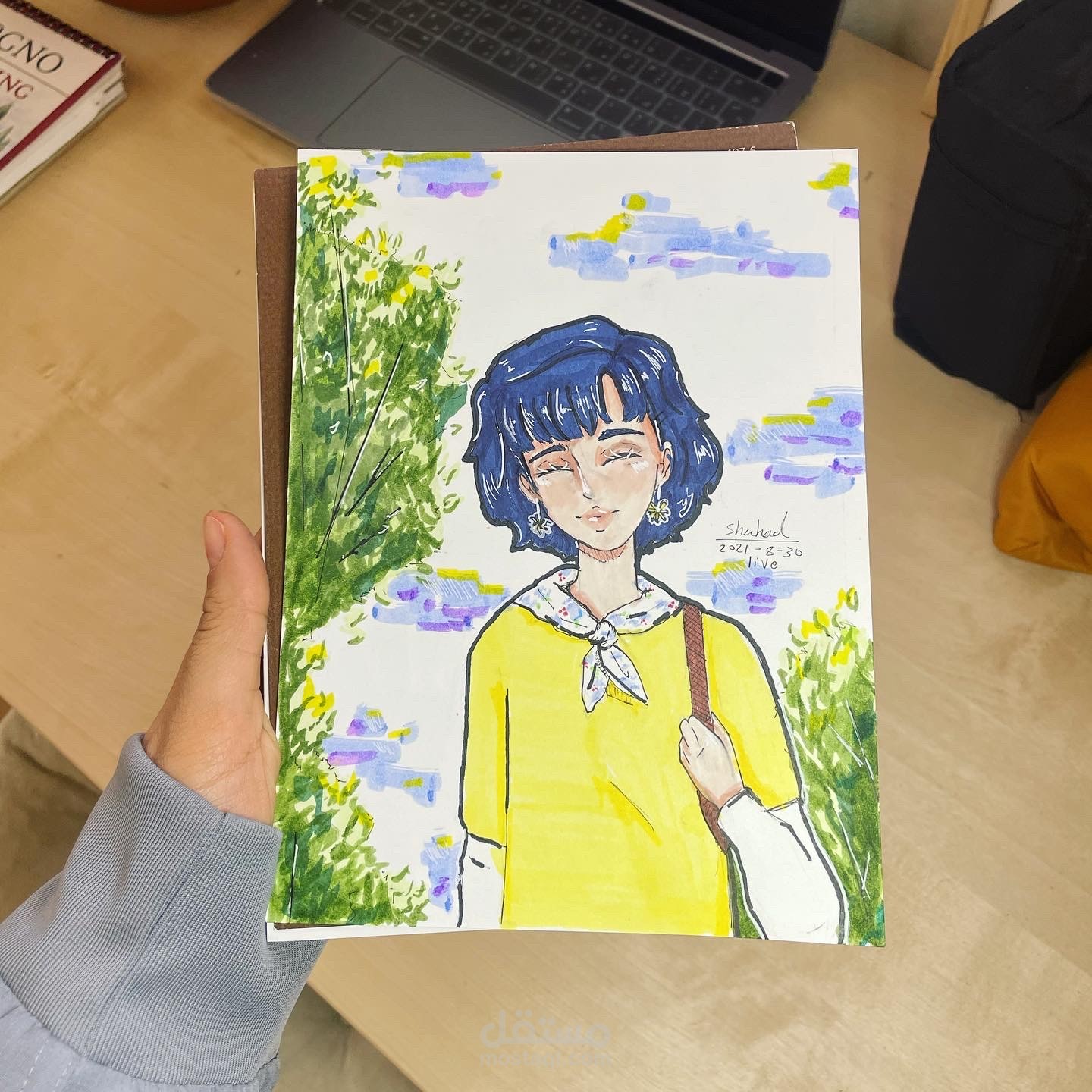 رسم شخصيات ورقي