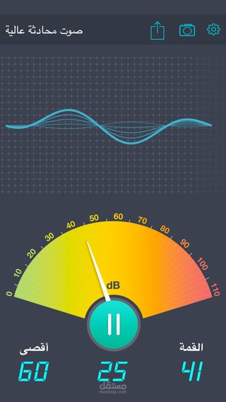 جهاز قياس الصوت