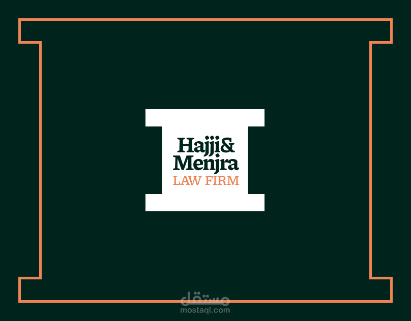 Hajji&Menjra LAW FIRM - LOGO IDENTITY DESIGN