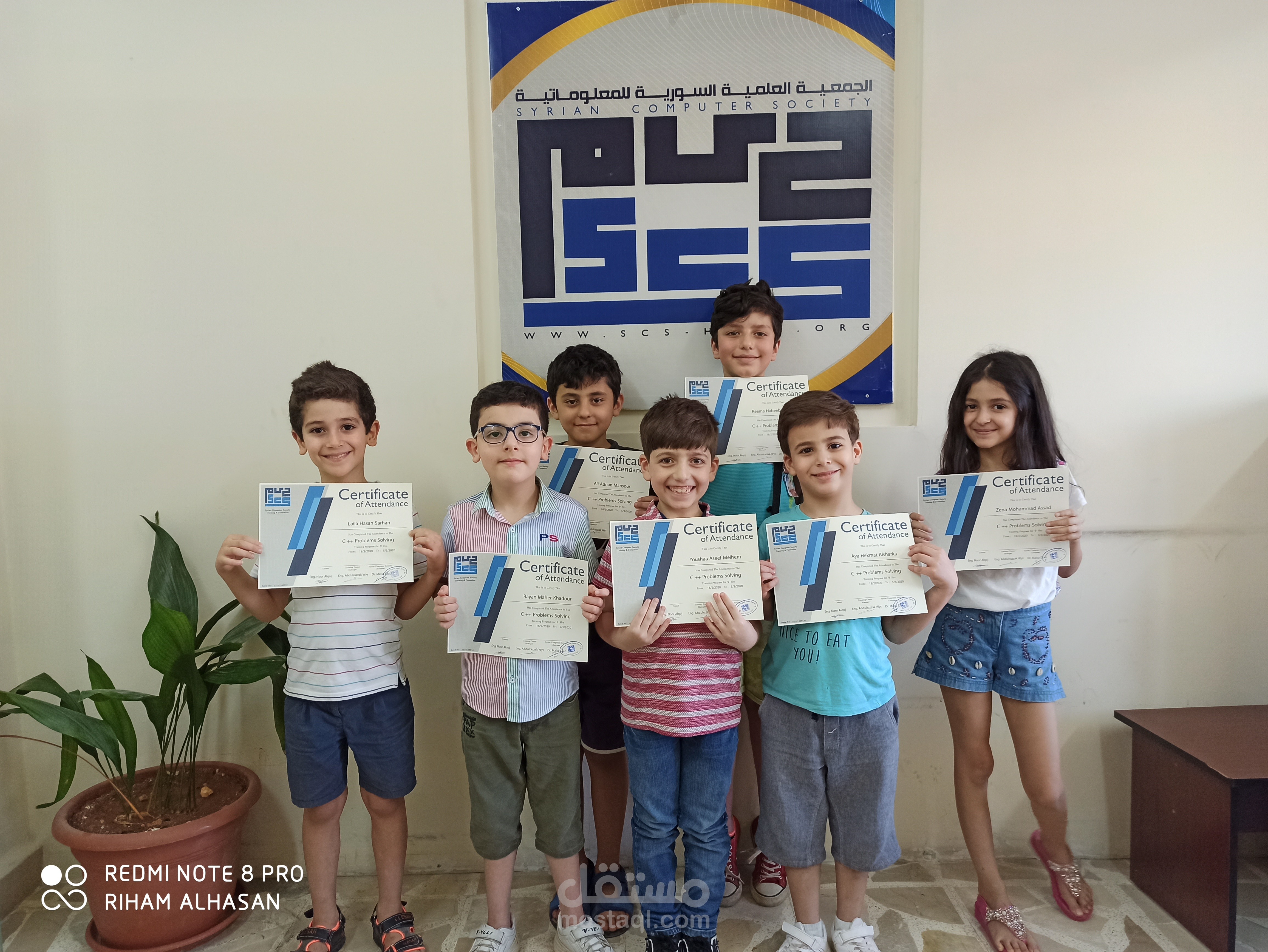 تدريب دورة أساسيات البرمجة والتفكير المنطقي للأطفال - الجمعية العلمية السورية للمعلوماتية
