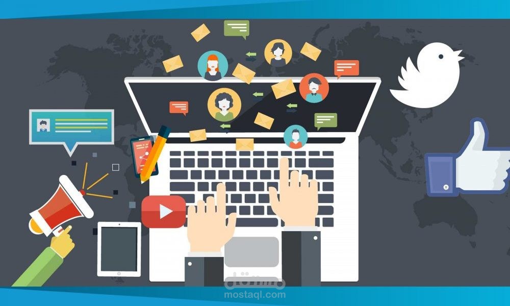 مدير محتوى سوشيال ميديا