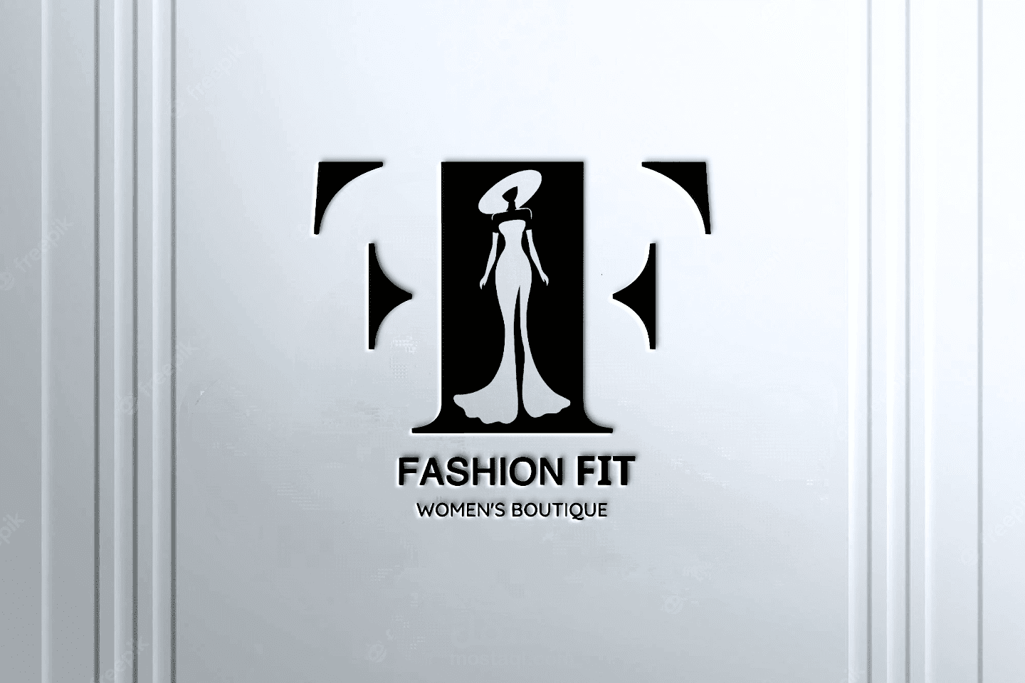 تصميم شعار Logo لبوتيك ملابس نسائية