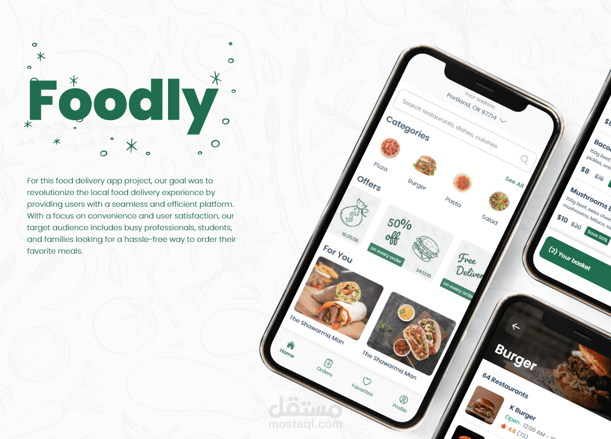 Foodly | Food Delivery App