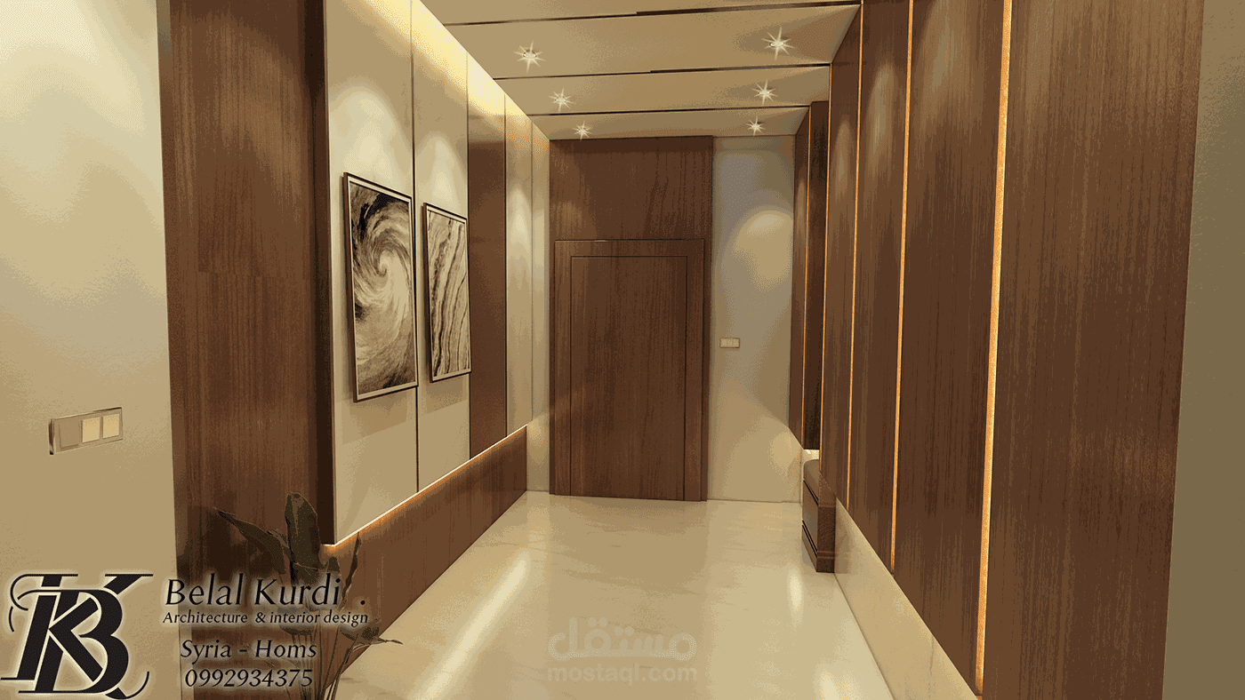 تصميمي لبهو نمط حديث