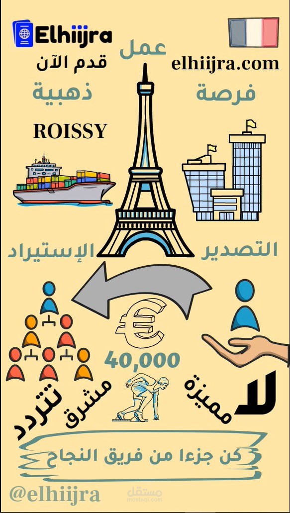 اعلان باللغة العربية