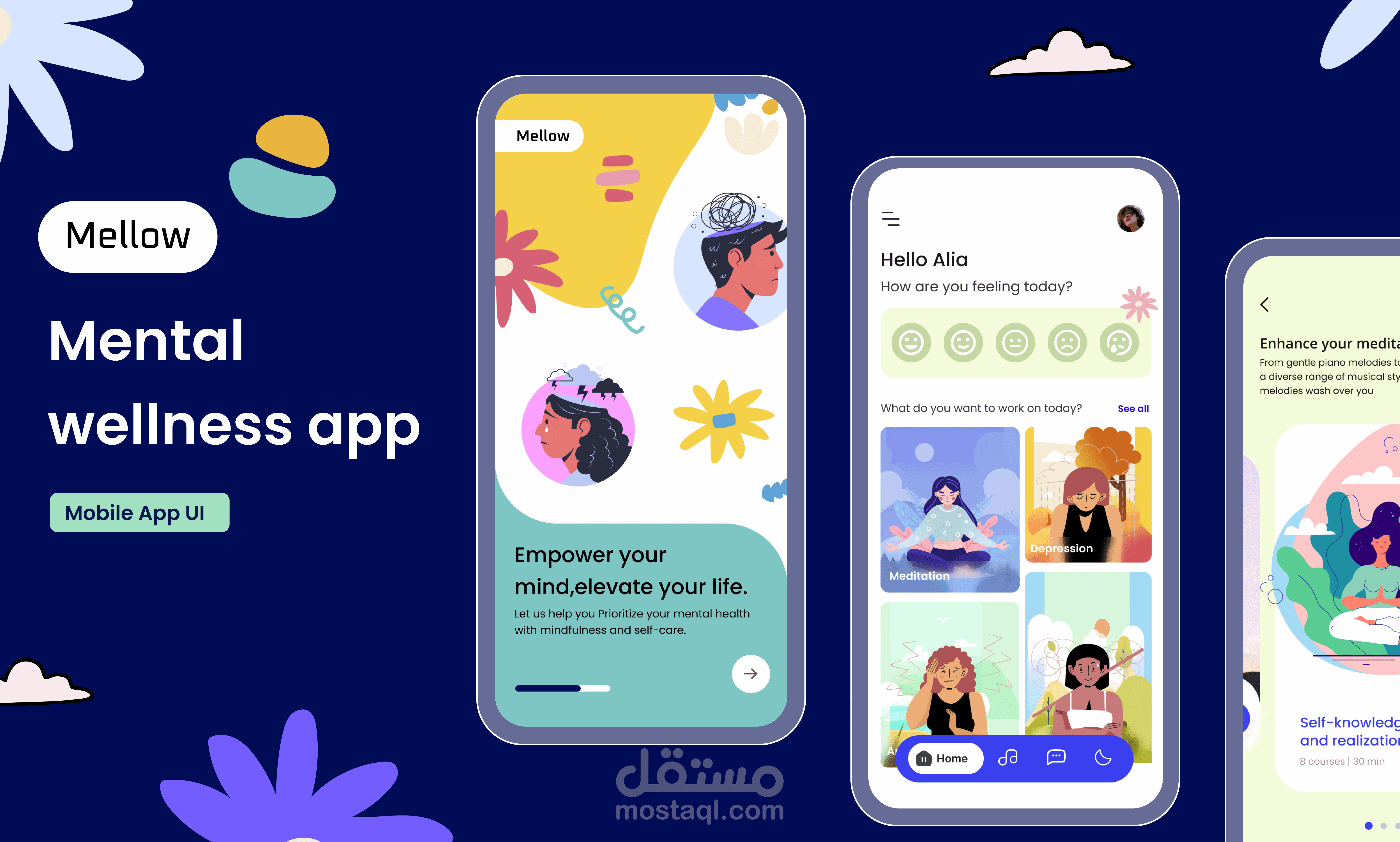 تطبيق مخصص لمساعدة علي التخلص من القلق والتوتر