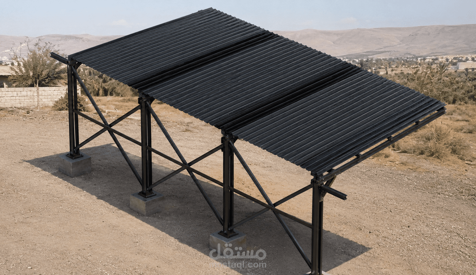 Steel Structure Design | Industrial Canopies & Shelters