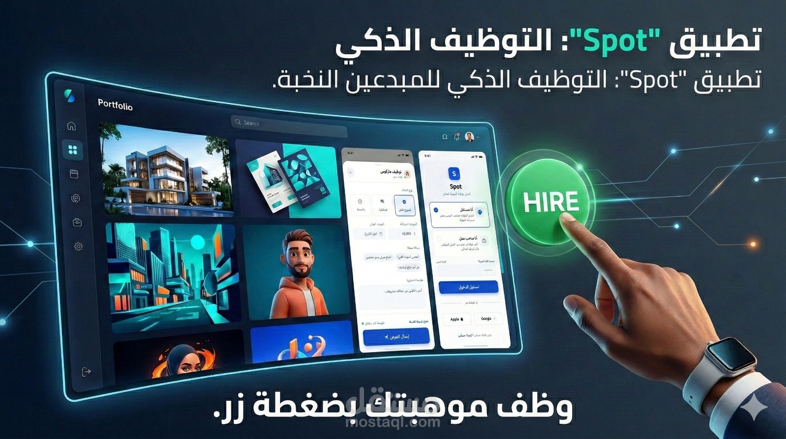 اسم التطبيق : "Spot"