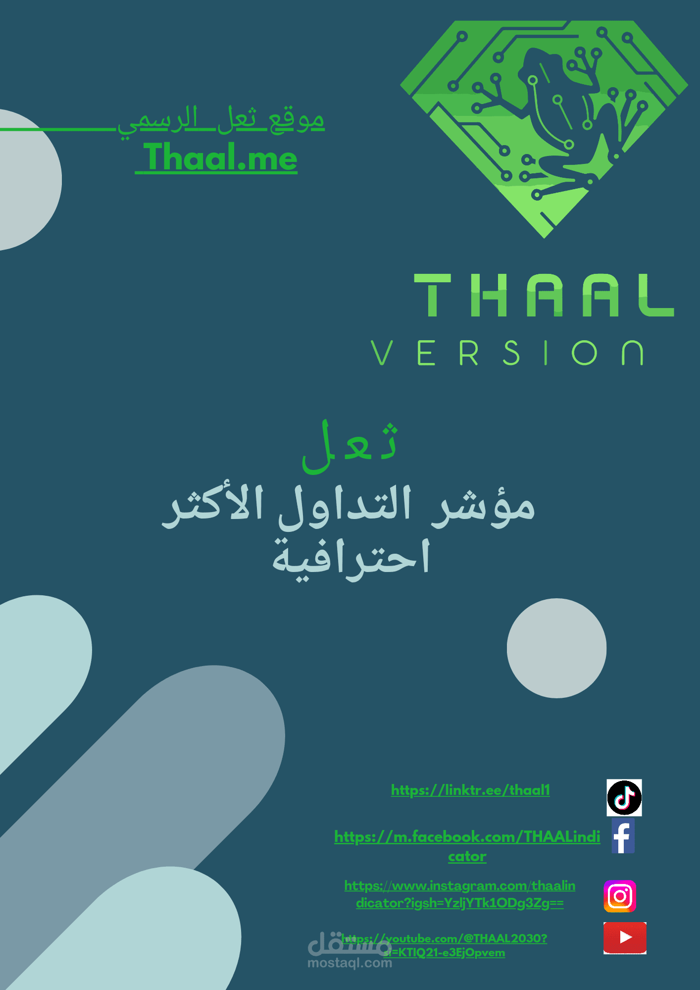 تصميم وكتابة محتوى كتيب لتعليم التداول PDF