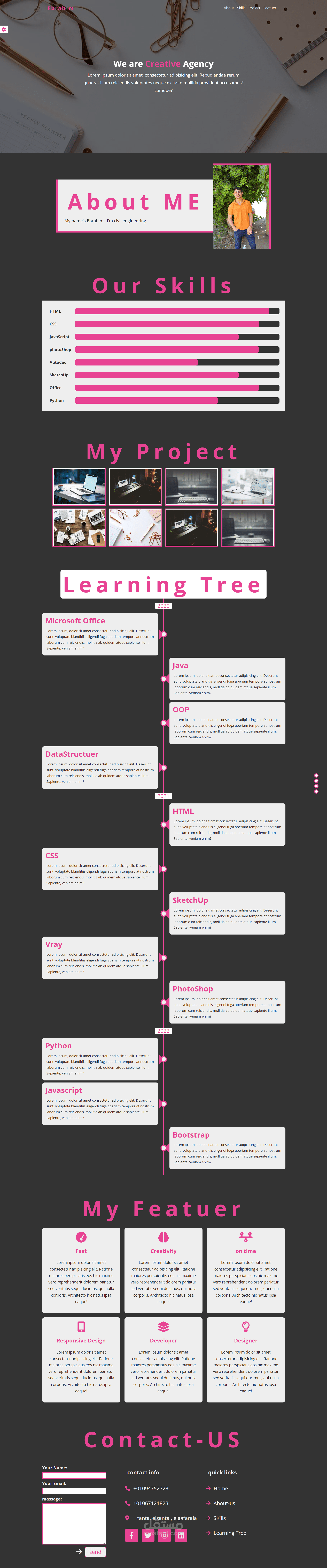 Personal website