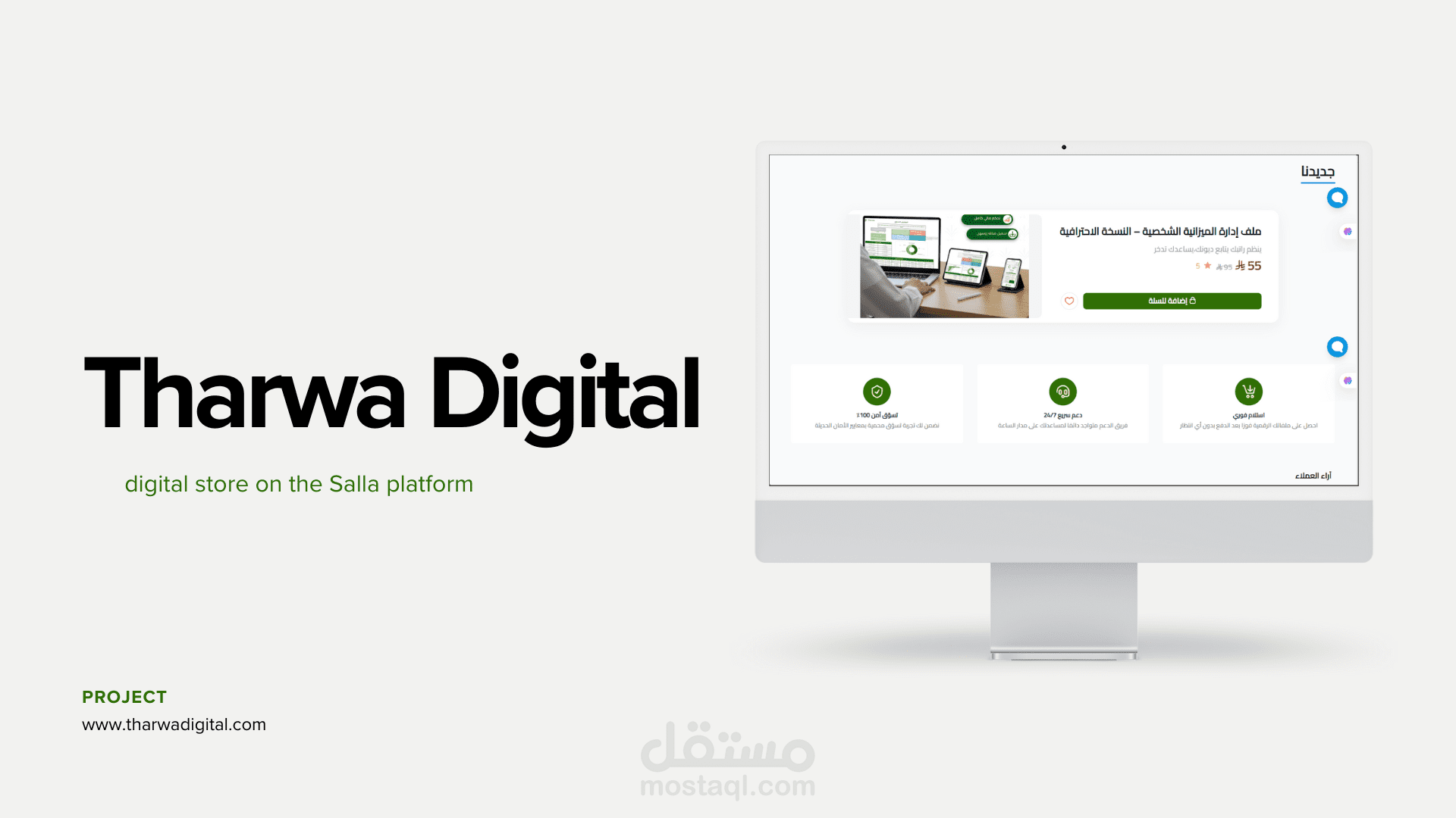 موقع رقمي لإدارة الميزانية والمحاسبة – سلة CSS