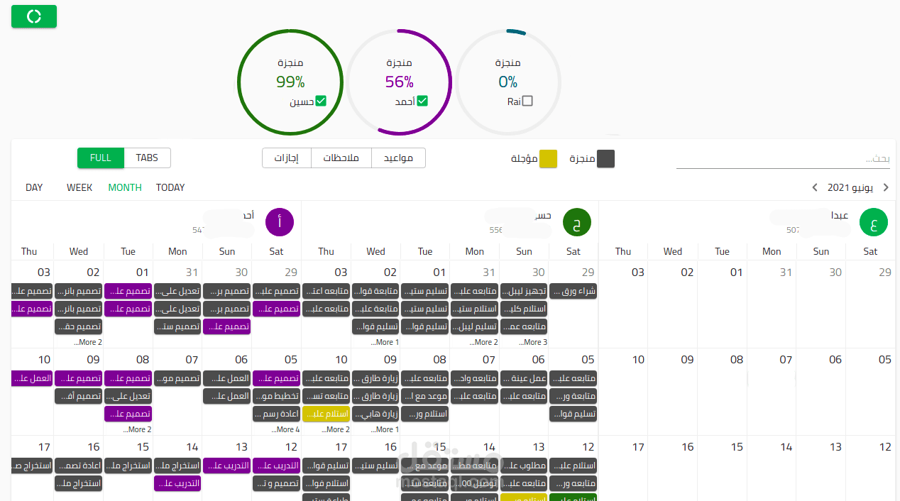 تطوير Scheduler لـ React عمل open-source