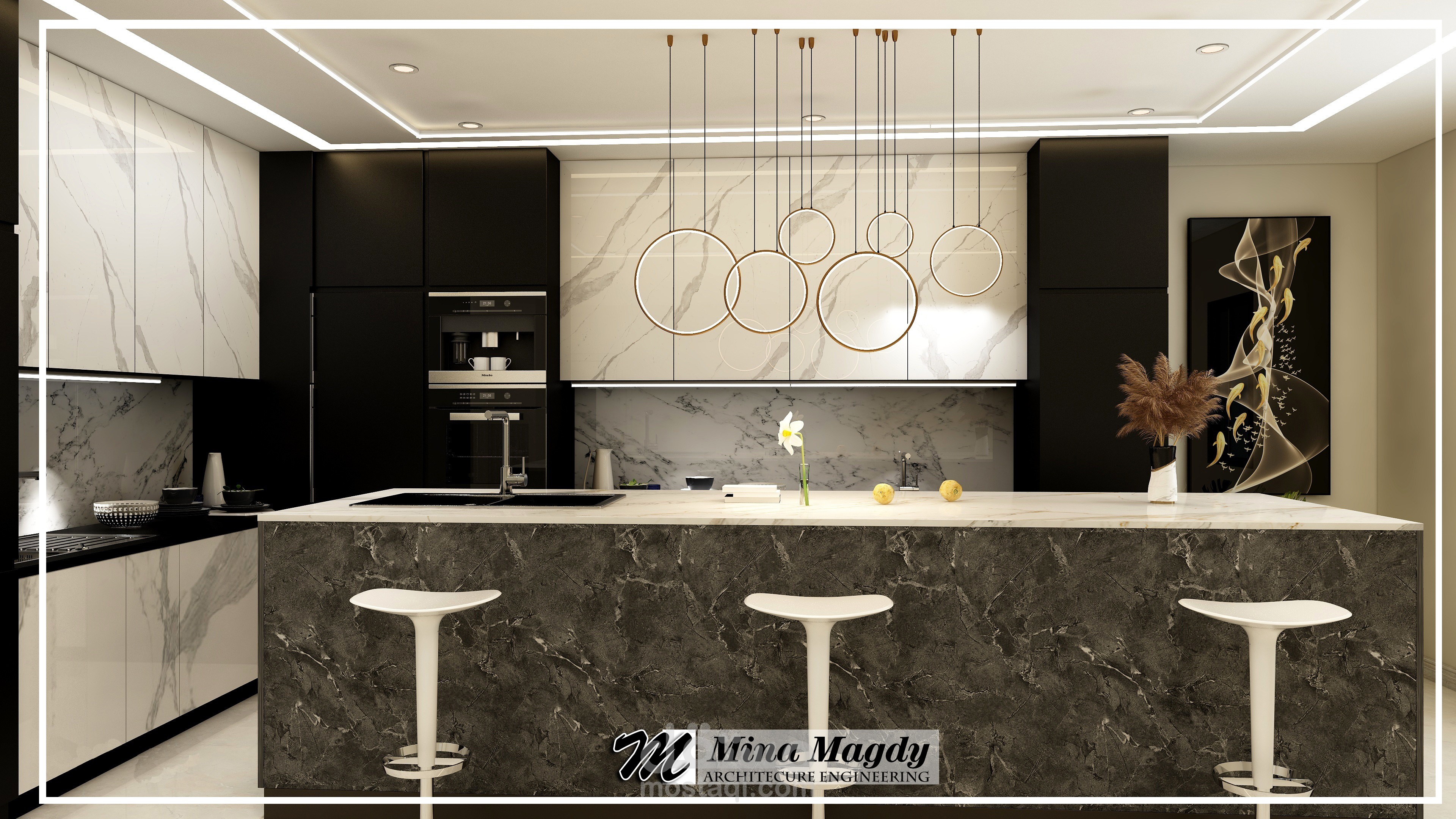 تصميم مطبخ رئيسي