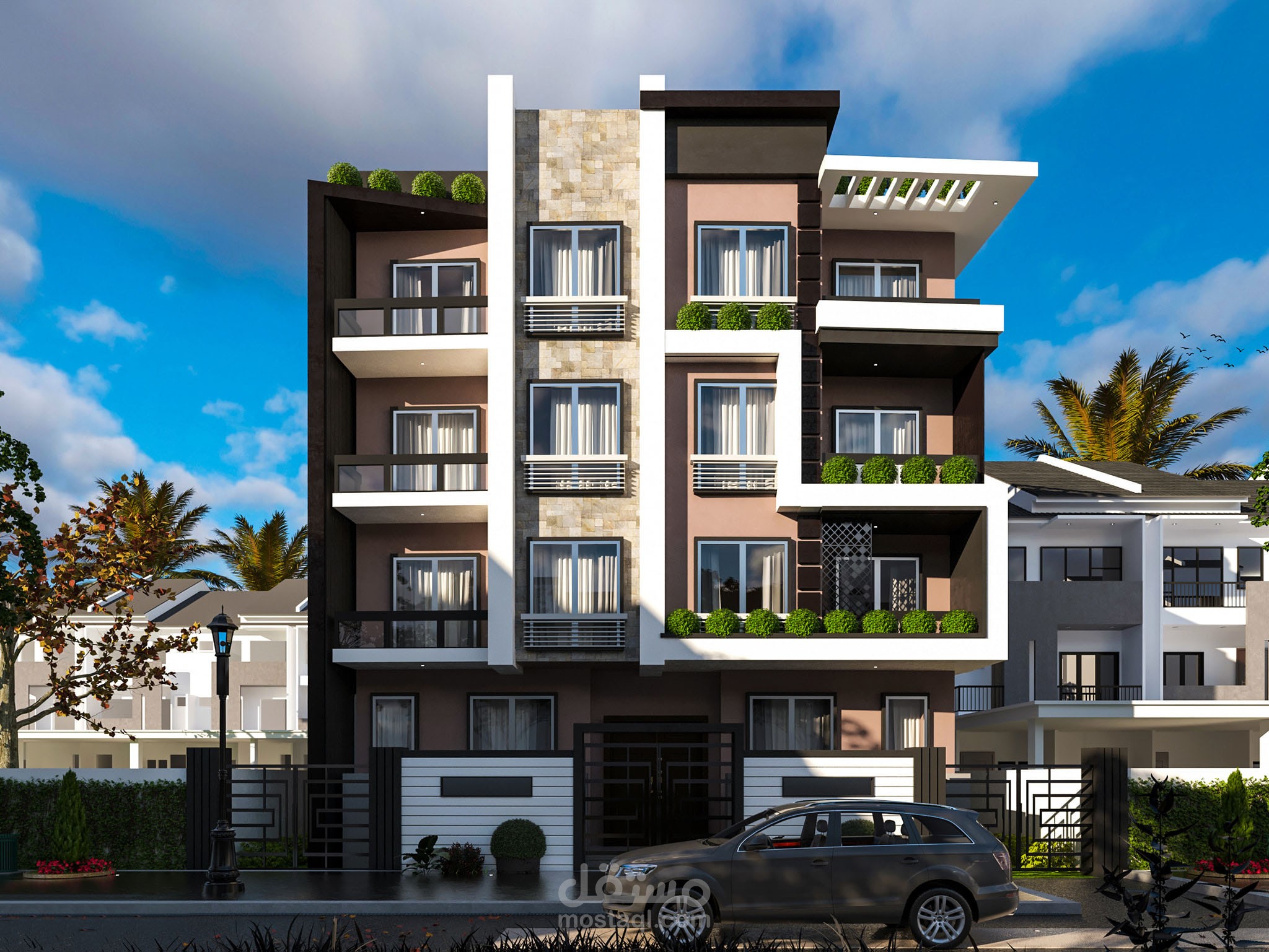 تصميم وجه منزل