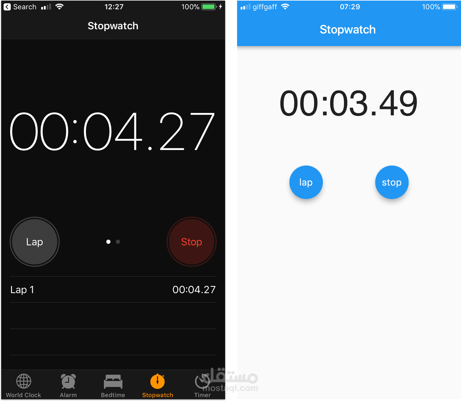 stopwatch-flutter