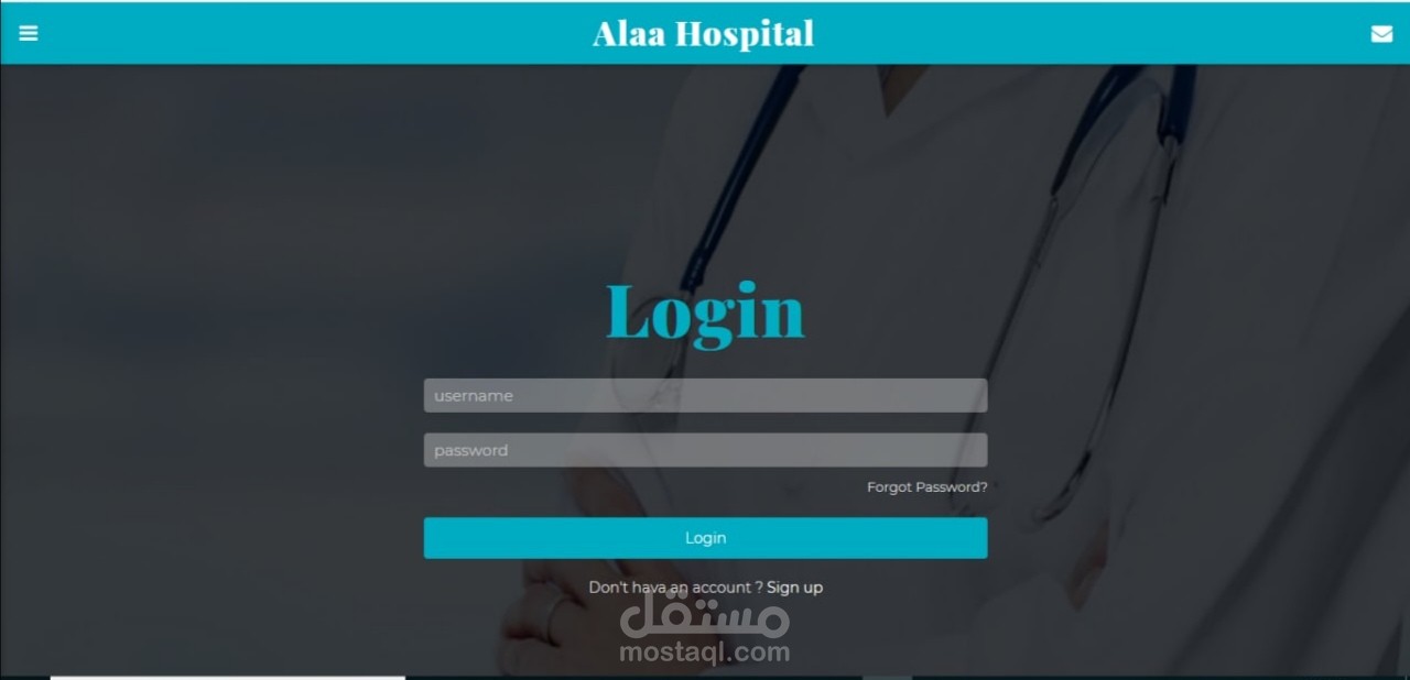 Hospital Management Web-App System (PHP).