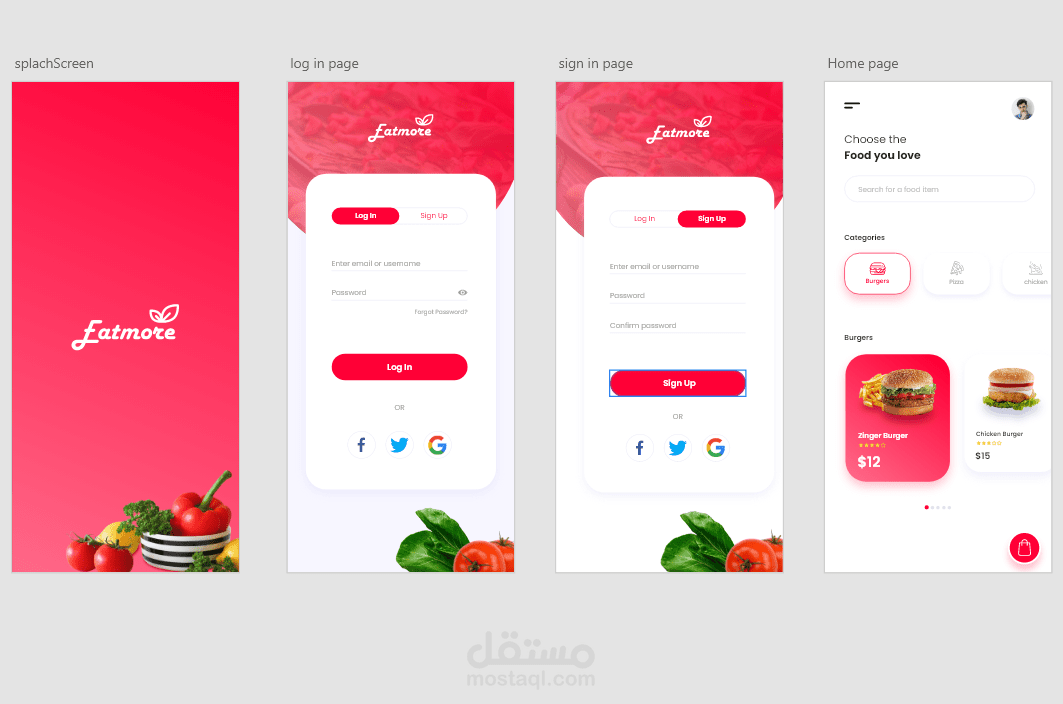 UI & UX in Xd