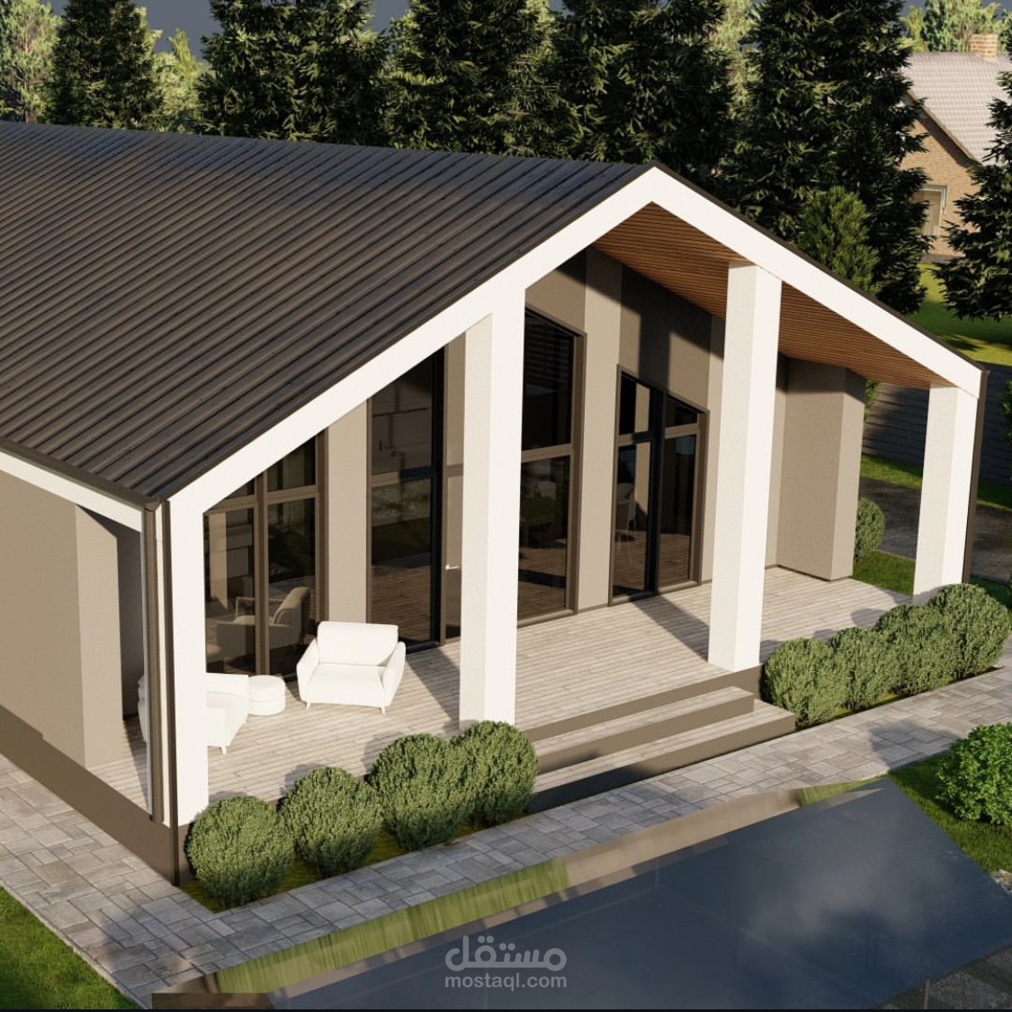 تصميم معماري منزل خاص