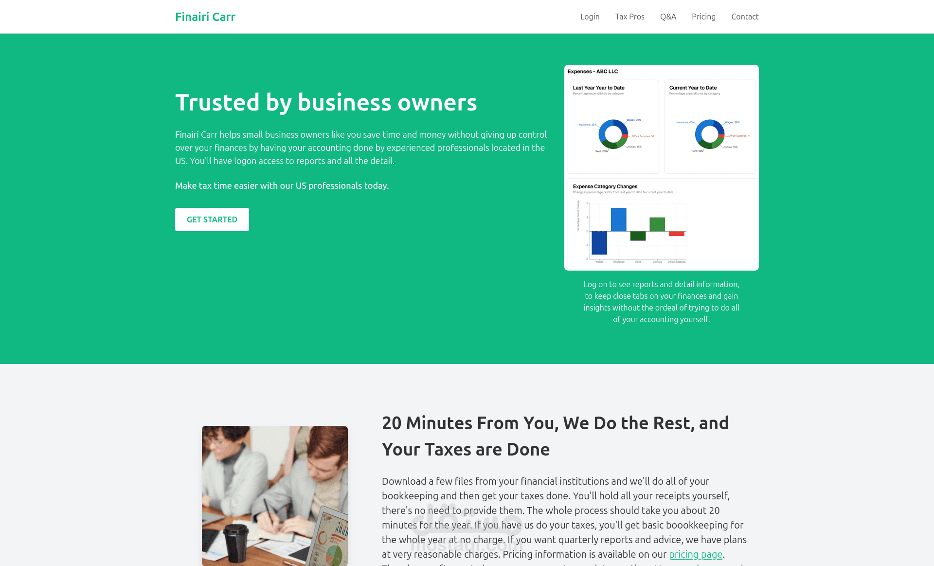 نظام محاسبة باستخدام الذكاء الاصطناعي