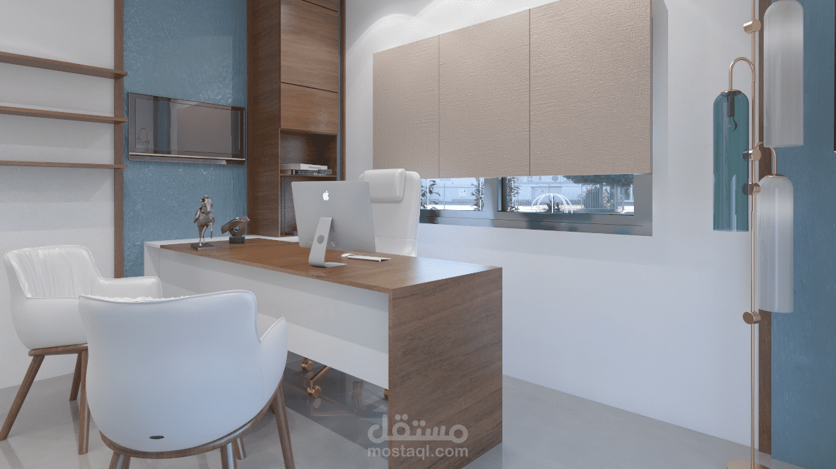 تصميم مقر عمل معهد افتراضي