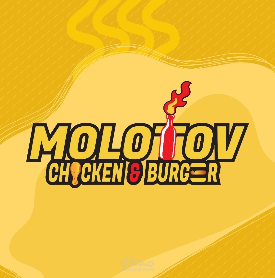 plan for a restaurant Molotov fried chicken & burger