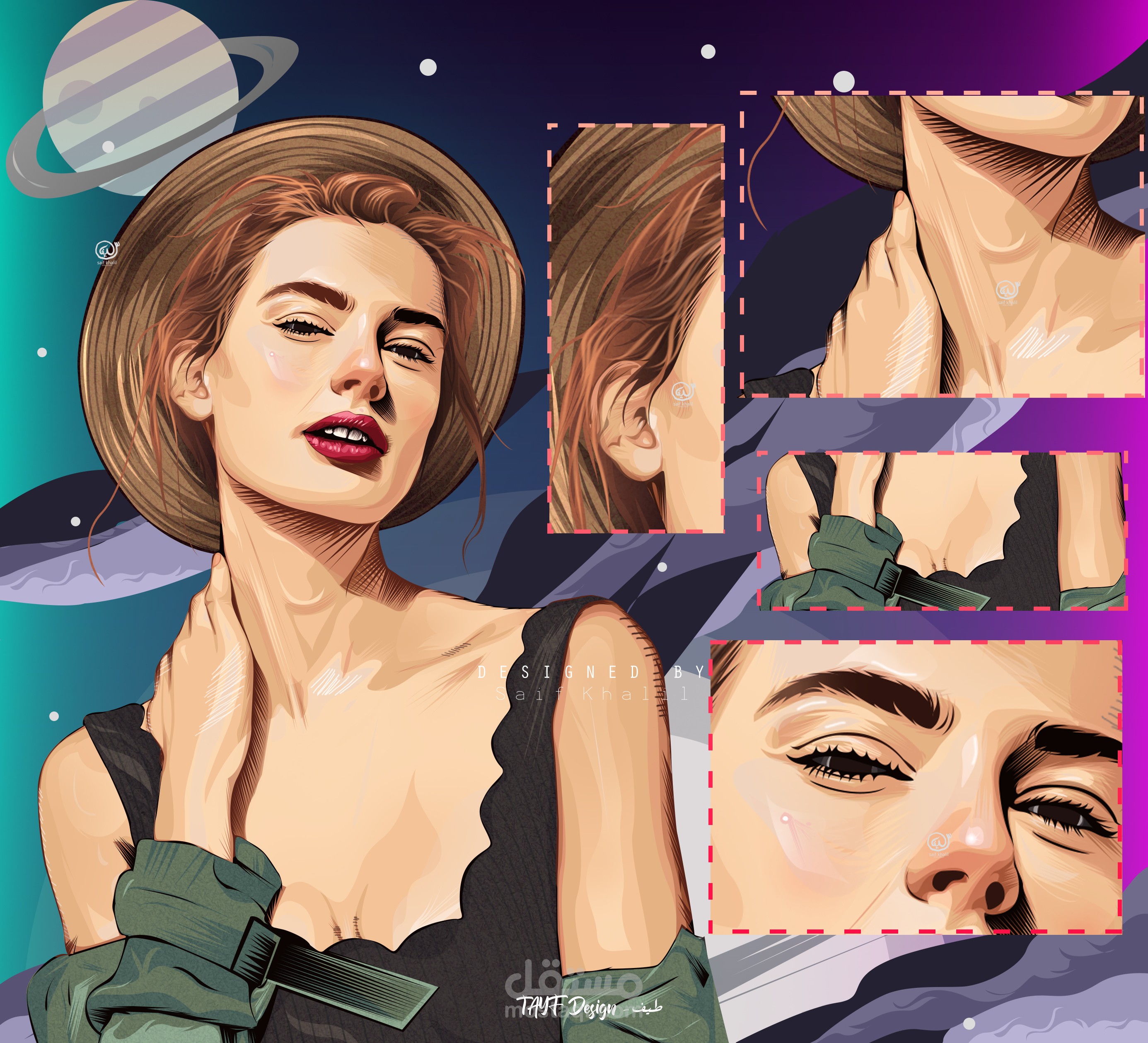 illustration portrait