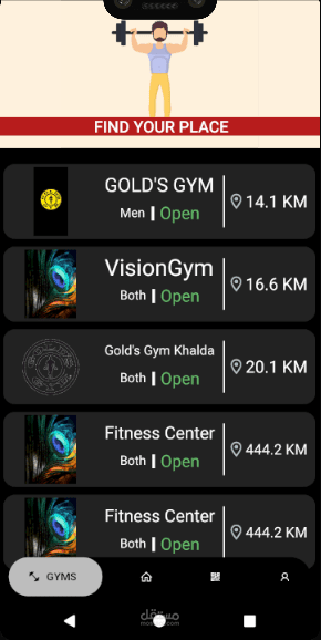 Gym app