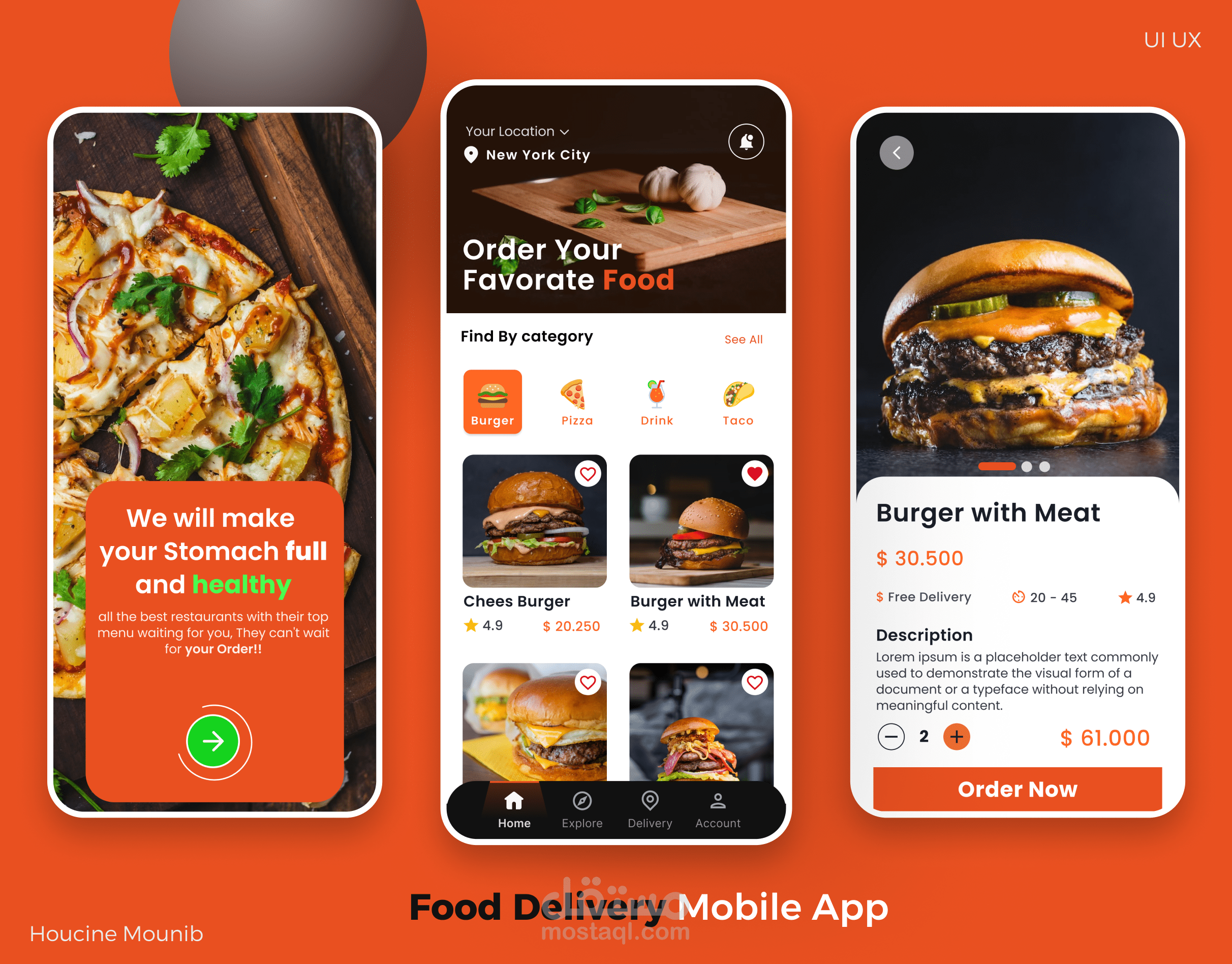 Food Delivery Mobile Application