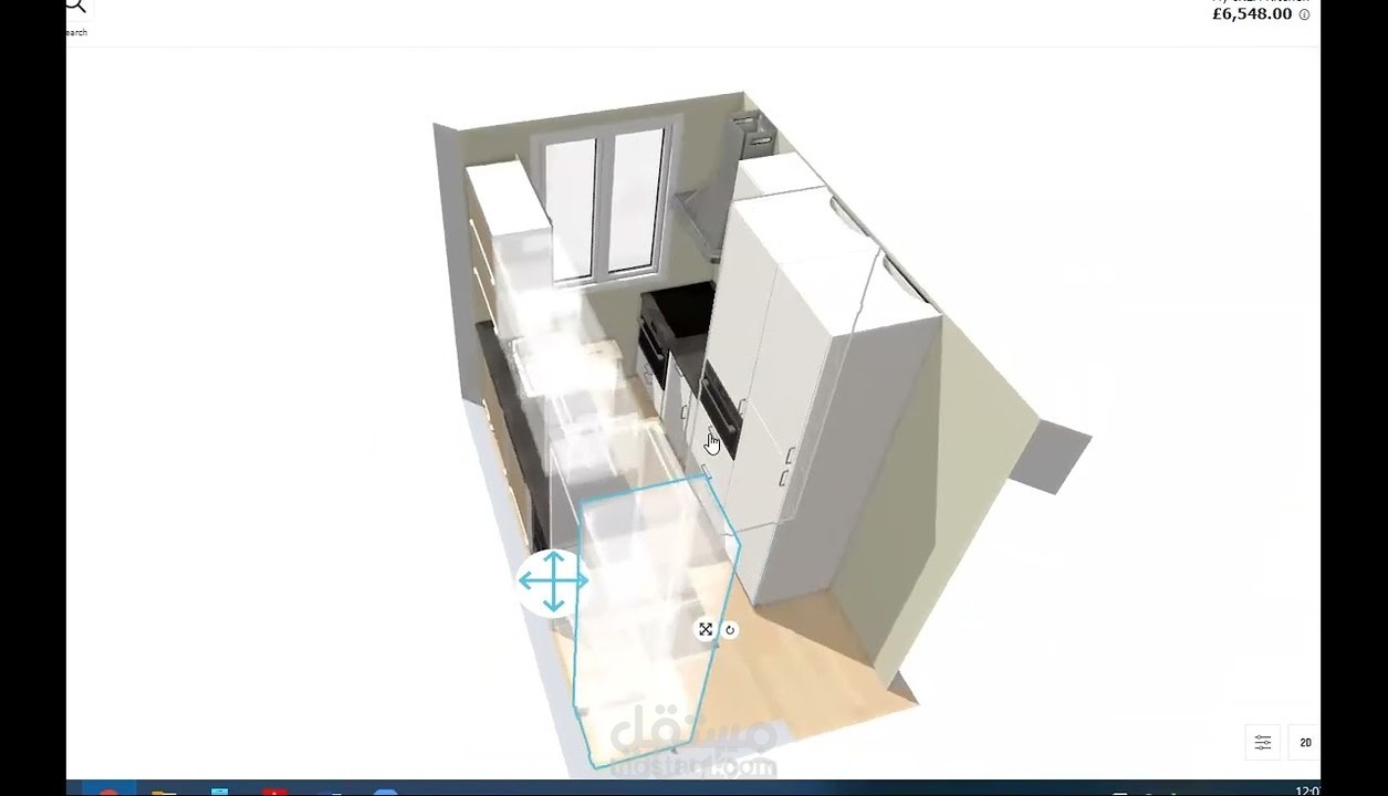 تصميم مطابخ 3D واستغلال المساحات بطريقة عصرية