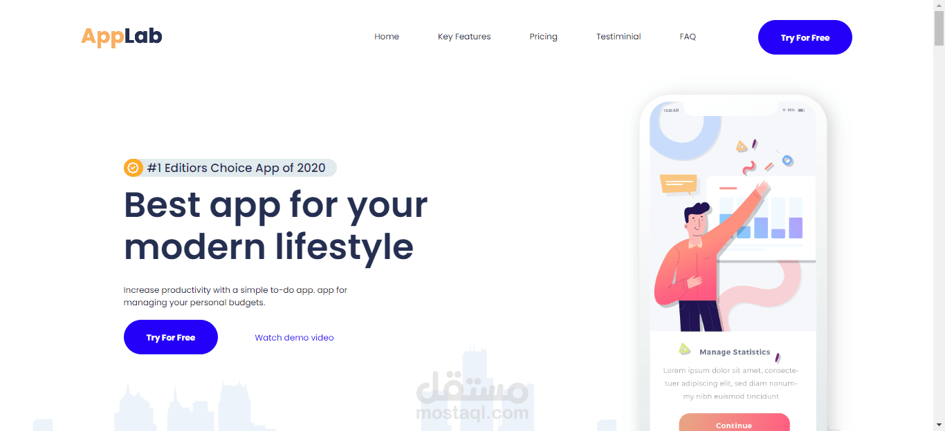 website for applab