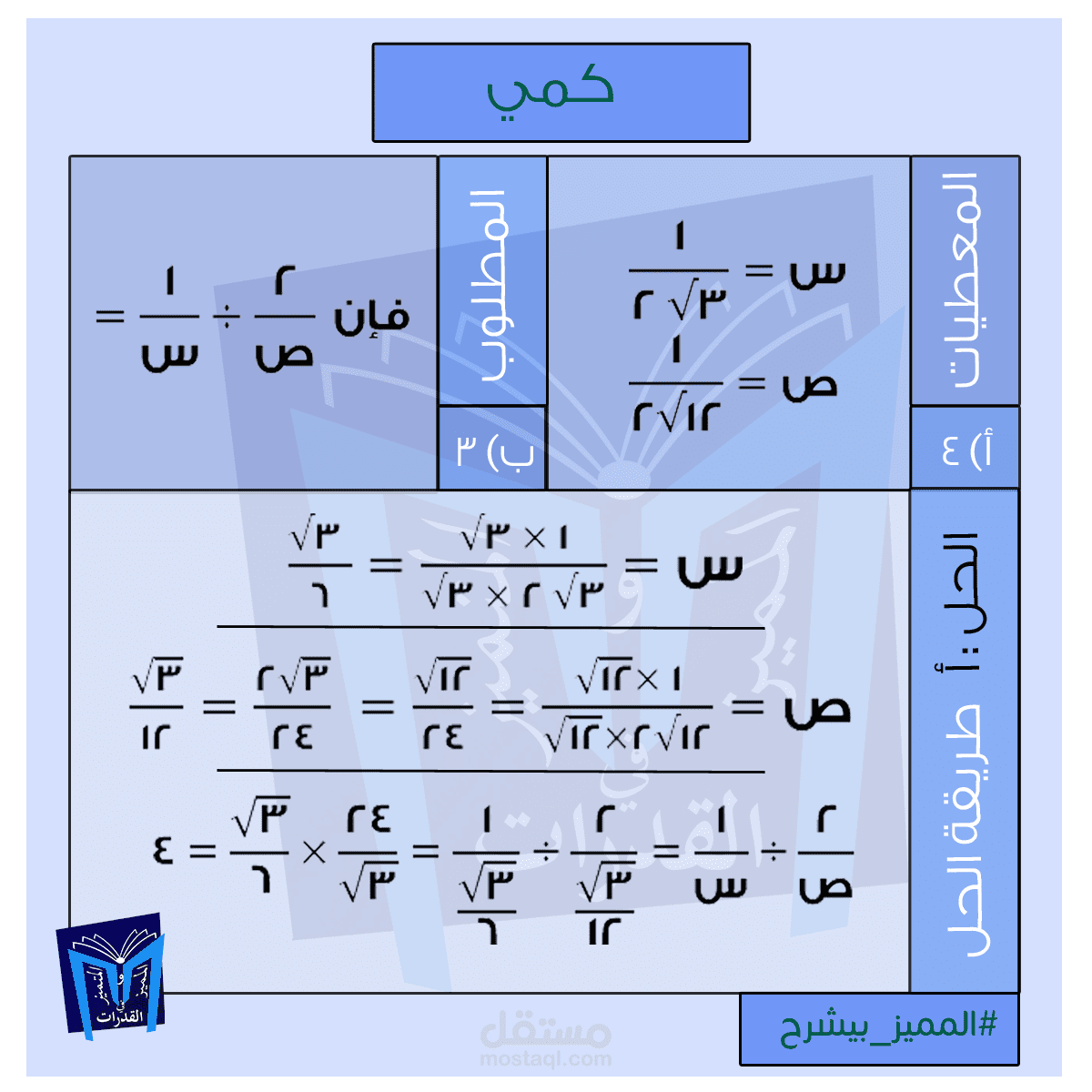 تصميم بسيط لأسئلة لأحد الجهات التعليمية